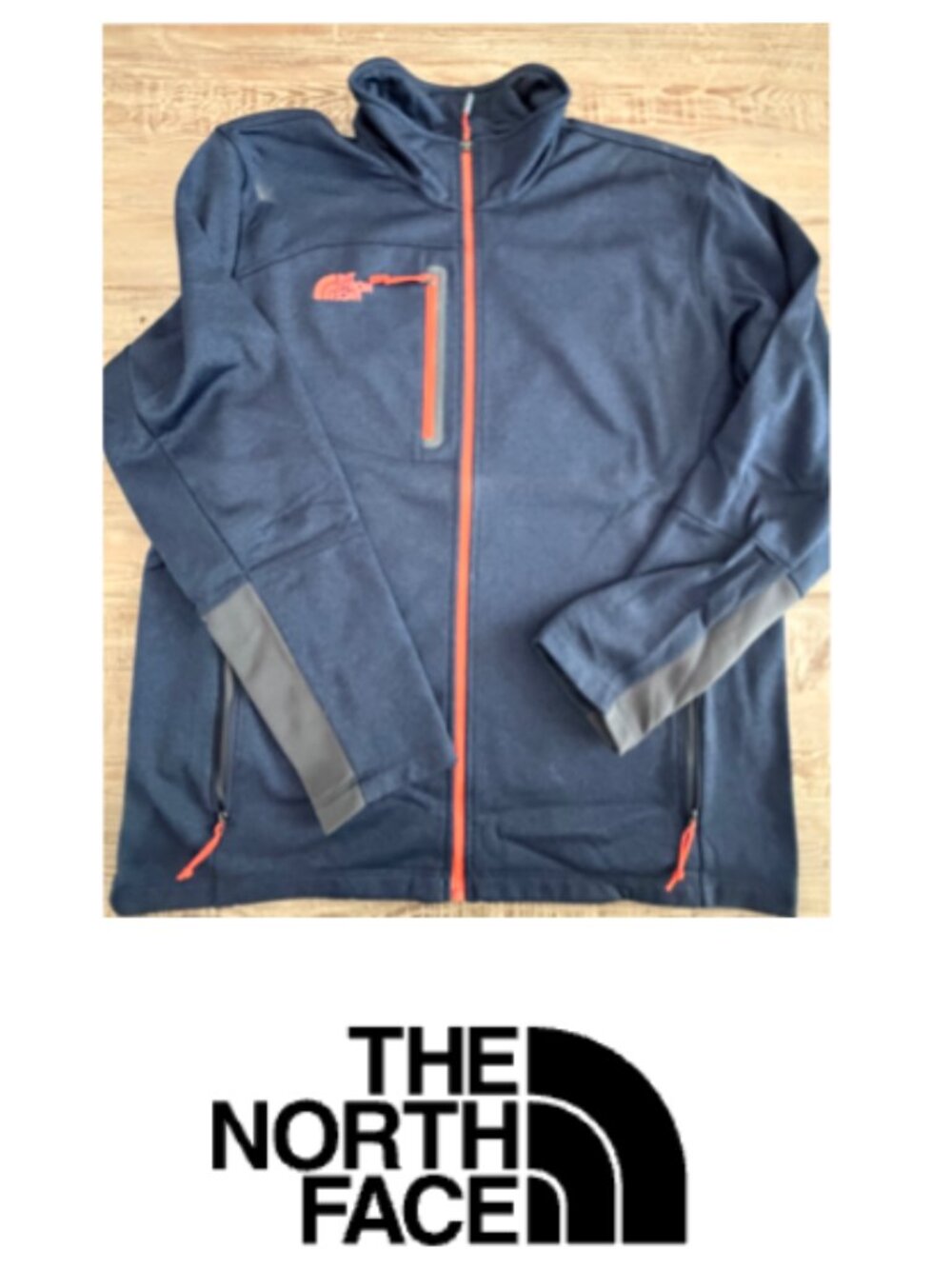 Men's North Face Mountain Athletics Full Zip Fleece (XL)